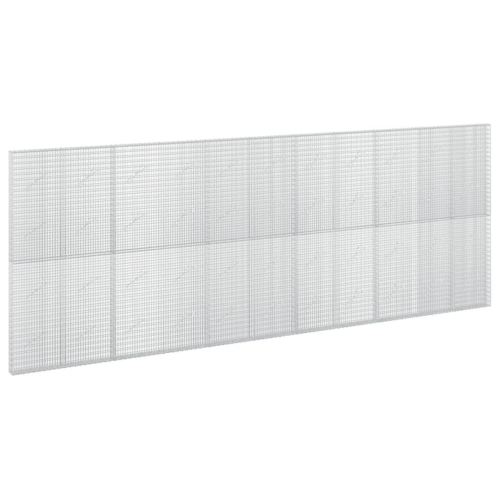 Gabion cu fir de 3,5 mm și plasă de 5x2,5 cm 550x10x200 cm WALTI