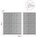 Gabion cu fir de 3,5 mm și plasă de 5x2,5 cm 1000x10x200 cm - WALTI WALTI