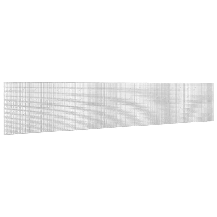 Gabion cu fir de 3,5 mm și plasă de 5x2,5 cm 1100x10x200 cm WALTI