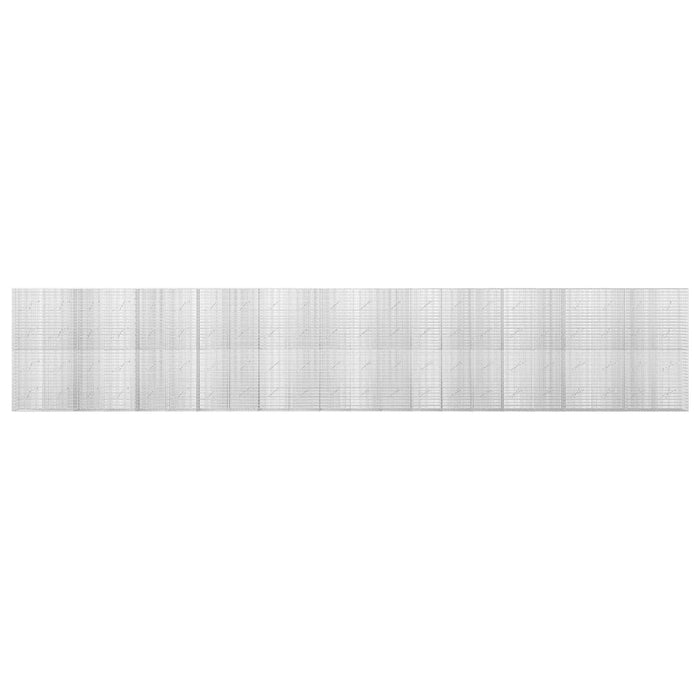 Gabion cu fir de 3,5 mm și plasă de 5x2,5 cm 1100x10x200 cm WALTI