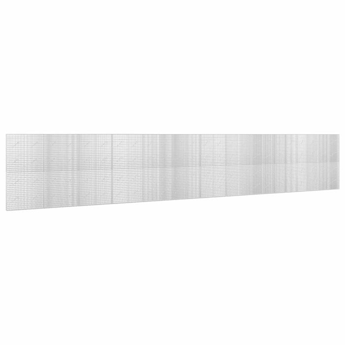 Gabion cu fir de 3,5 mm și plasă de 5x2,5 cm 1200x10x200 cm WALTI
