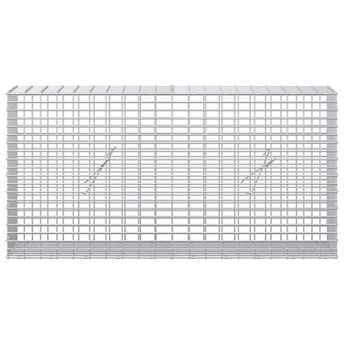 Gabion cu fir de 3,5 mm și plasă de 5x2,5 cm 100x20x50 cm WALTI