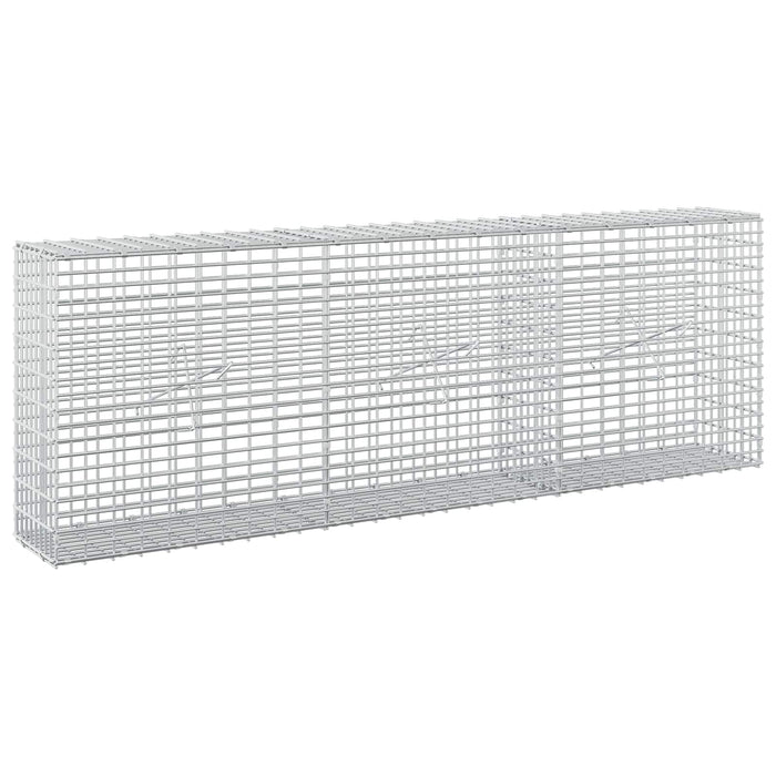 Gabion cu fir de 3,5 mm și plasă de 5x2,5 cm 150x20x50 cm - WALTI WALTI