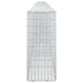 Gabion cu fir de 3,5 mm și plasă de 5x2,5 cm 650x20x50 cm - WALTI WALTI