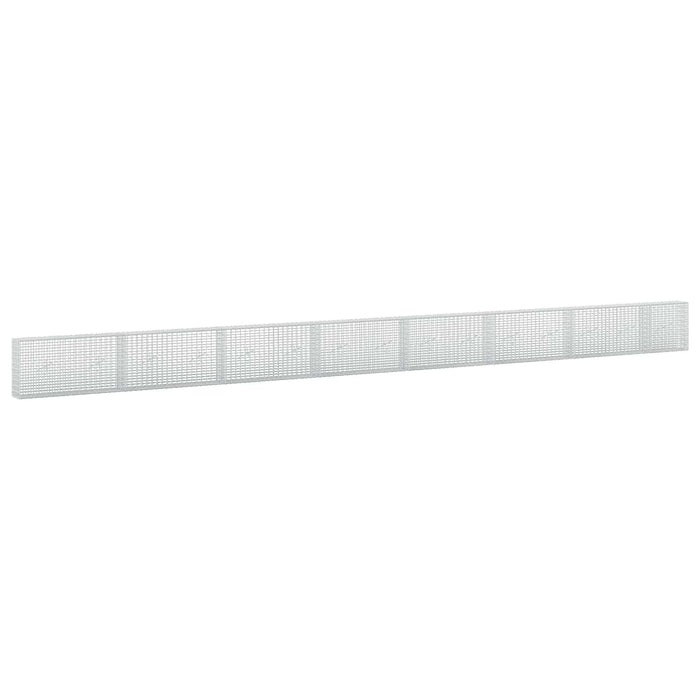 Gabion cu fir de 3,5 mm și plasă de 5x2,5 cm 750x20x50 cm WALTI