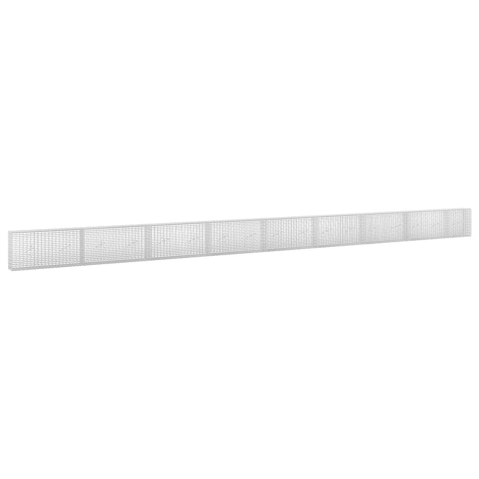 Gabion cu fir de 3,5 mm și plasă de 5x2,5 cm 850x20x50 cm WALTI