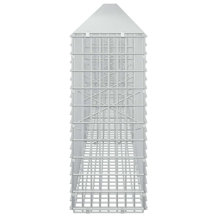 Gabion cu fir de 3,5 mm și plasă de 5x2,5 cm 950x20x50 cm WALTI