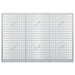 Gabion cu fir de 3,5 mm și plasă de 5x2,5 cm 150x20x100 cm - WALTI WALTI