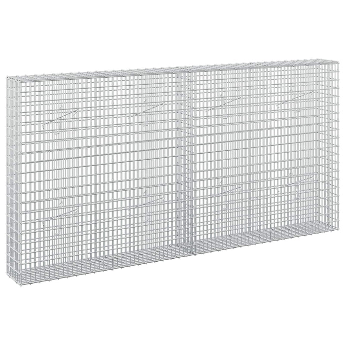 Gabion cu fir de 3,5 mm și plasă de 5x2,5 cm 200x20x100 cm WALTI