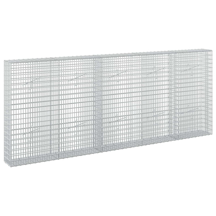 Gabion cu fir de 3,5 mm și plasă de 5x2,5 cm 250x20x100 cm WALTI