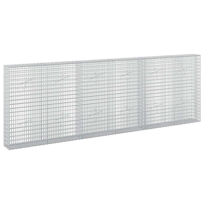 Gabion cu fir de 3,5 mm și plasă de 5x2,5 cm 300x20x100 cm WALTI