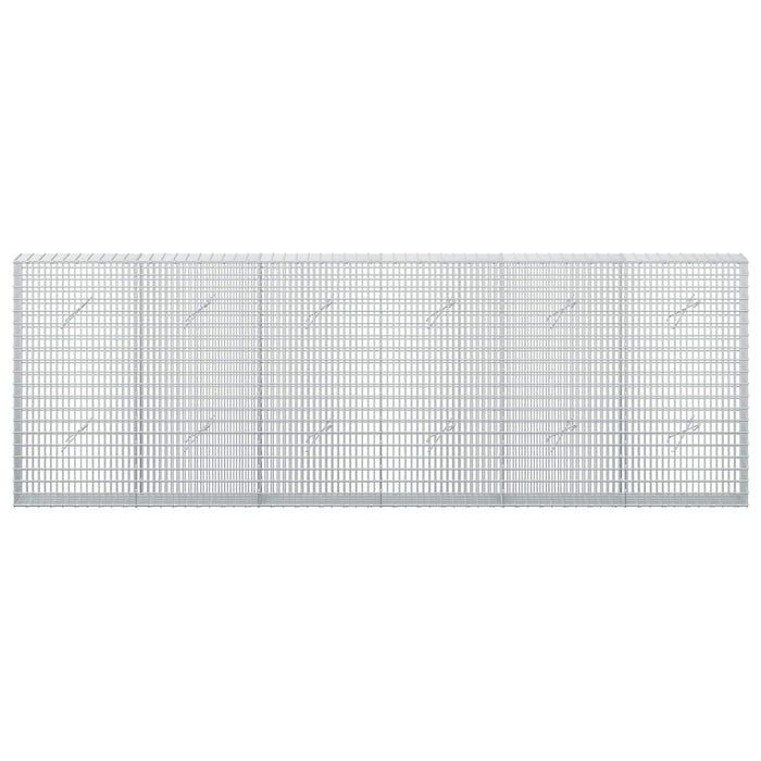 Gabion cu fir de 3,5 mm și plasă de 5x2,5 cm 300x20x100 cm WALTI