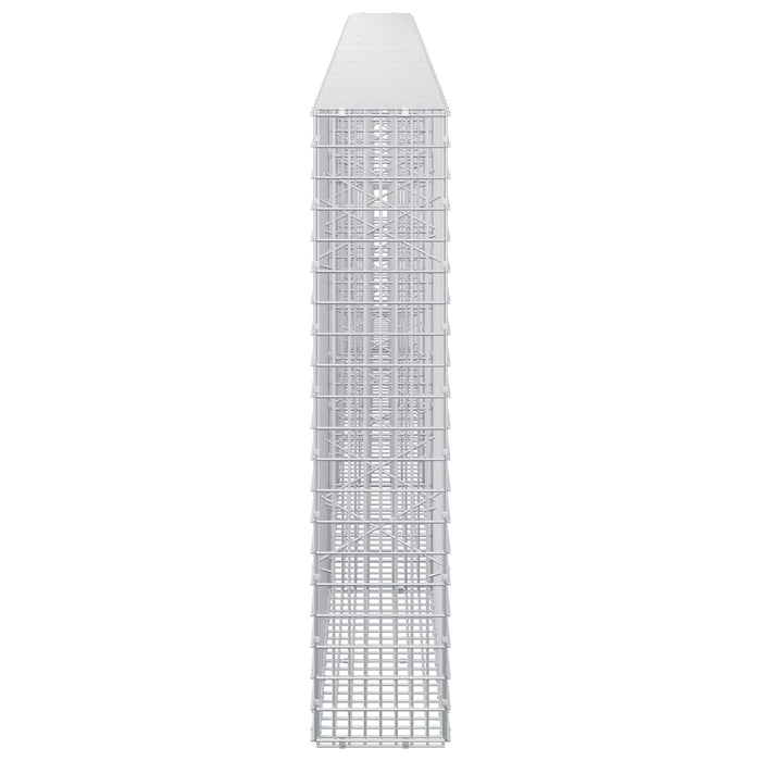 Gabion cu fir de 3,5 mm și plasă de 5x2,5 cm 500x20x100 cm WALTI