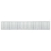 Gabion cu fir de 3,5 mm și plasă de 5x2,5 cm 600x20x100 cm - WALTI WALTI