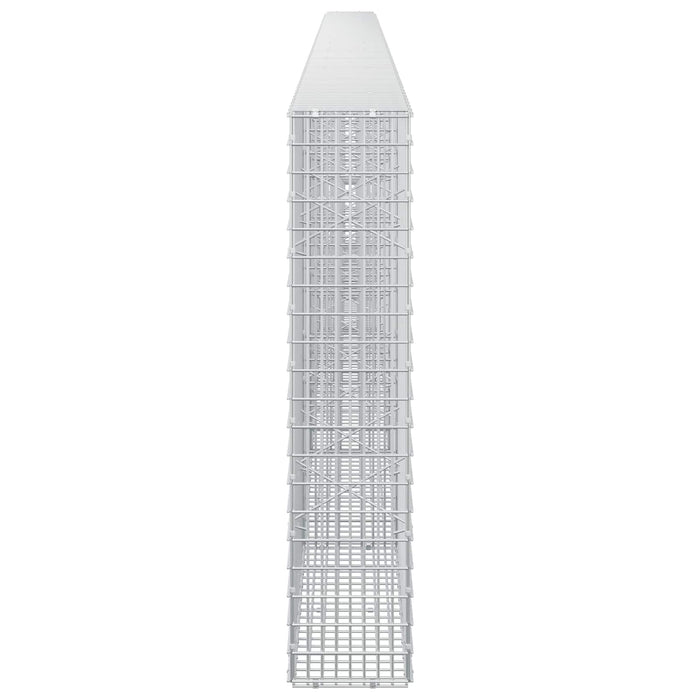 Gabion cu fir de 3,5 mm și plasă de 5x2,5 cm 650x20x100 cm WALTI