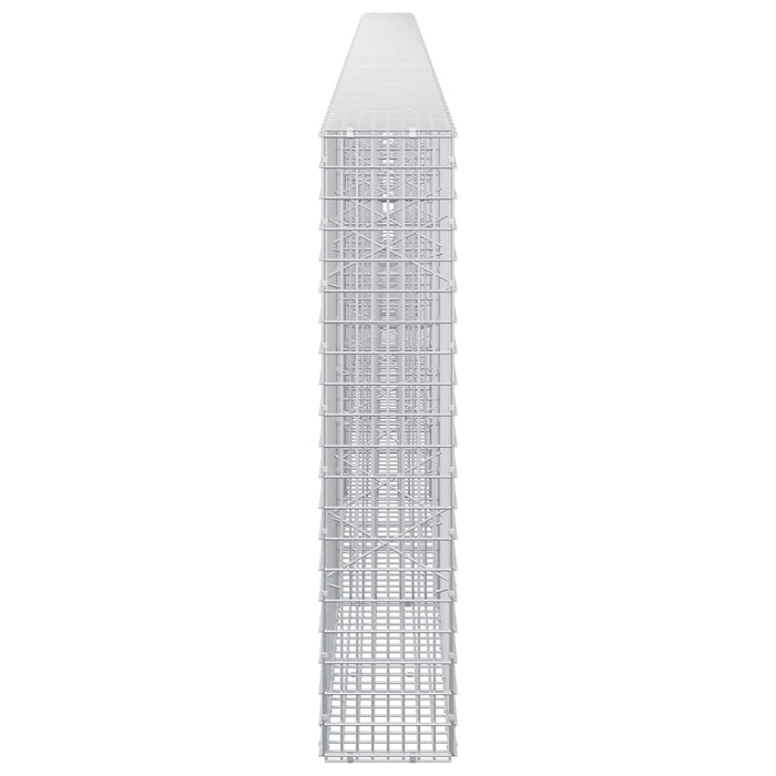 Gabion cu fir de 3,5 mm și plasă de 5x2,5 cm 700x20x100 cm WALTI
