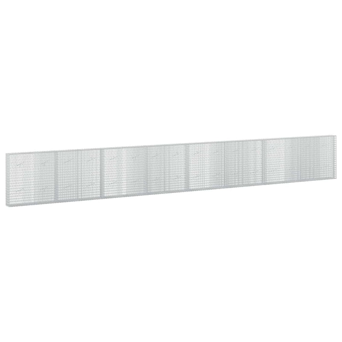 Gabion cu fir de 3,5 mm și plasă de 5x2,5 cm 800x20x100 cm WALTI