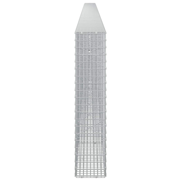 Gabion cu fir de 3,5 mm și plasă de 5x2,5 cm 850x20x100 cm WALTI