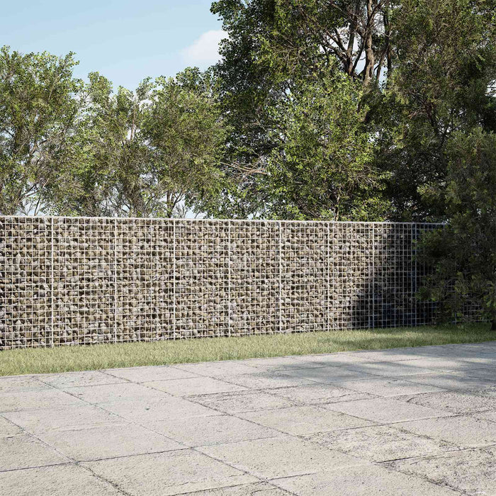 Gabion cu fir de 3,5 mm și plasă de 5x2,5 cm 1000x20x100 cm - WALTI WALTI