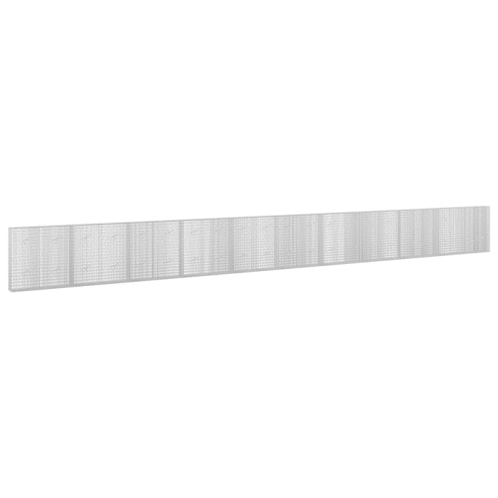 Gabion cu fir de 3,5 mm și plasă de 5x2,5 cm 1050x20x100 cm WALTI