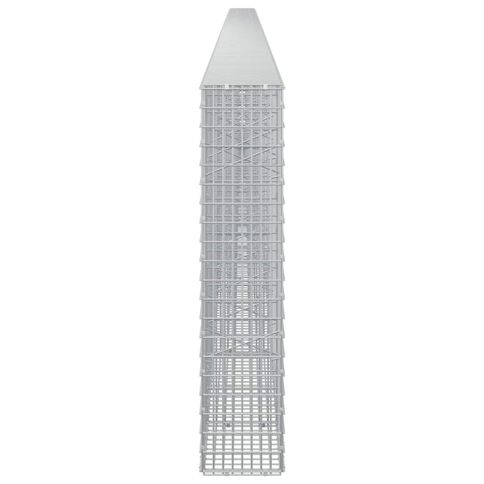 Gabion cu fir de 3,5 mm și plasă de 5x2,5 cm 1050x20x100 cm WALTI