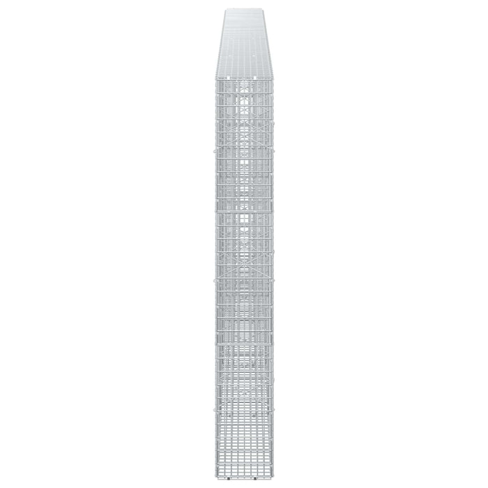 Gabion cu fir de 3,5 mm și plasă de 5x2,5 cm 450x20x150 cm WALTI