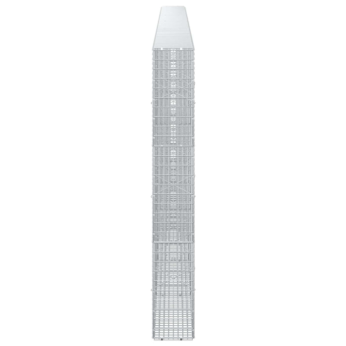 Gabion cu fir de 3,5 mm și plasă de 5x2,5 cm 600x20x150 cm WALTI