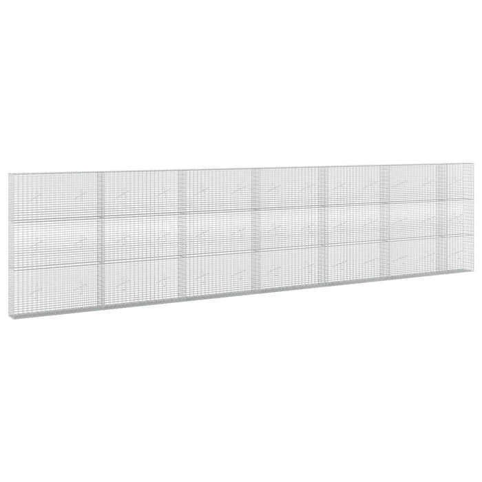 Gabion cu fir de 3,5 mm și plasă de 5x2,5 cm 650x20x150 cm WALTI