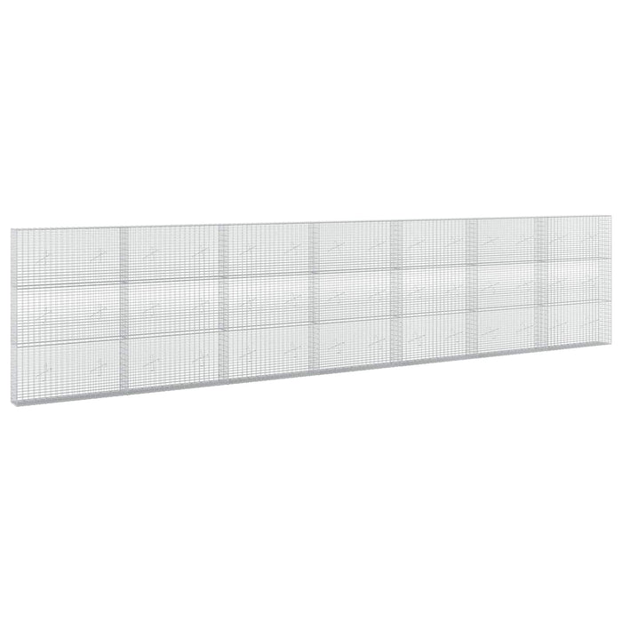 Gabion cu fir de 3,5 mm și plasă de 5x2,5 cm 700x20x150 cm WALTI
