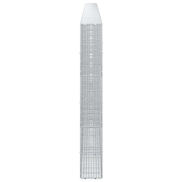 Gabion cu fir de 3,5 mm și plasă de 5x2,5 cm 700x20x150 cm WALTI