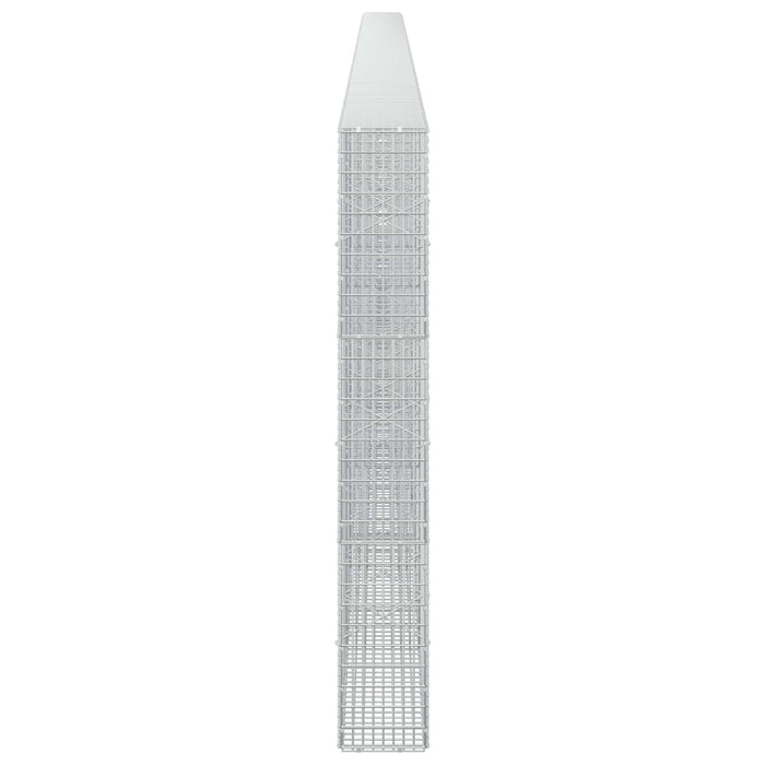 Gabion cu fir de 3,5 mm și plasă de 5x2,5 cm 950x20x150 cm WALTI
