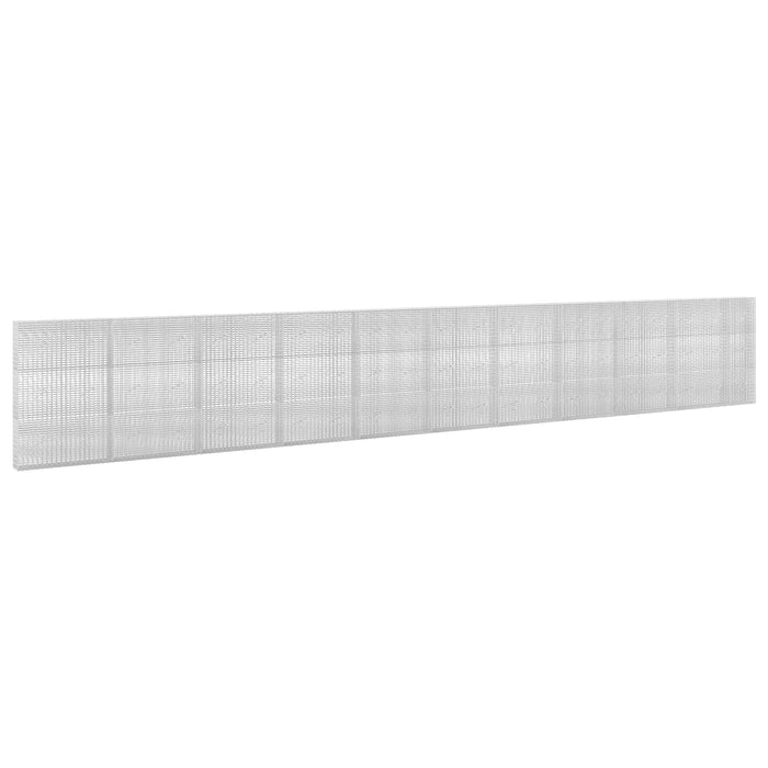 Gabion cu fir de 3,5 mm și plasă de 5x2,5 cm 1050x20x150 cm WALTI