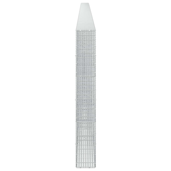 Gabion cu fir de 3,5 mm și plasă de 5x2,5 cm 1100x20x150 cm WALTI