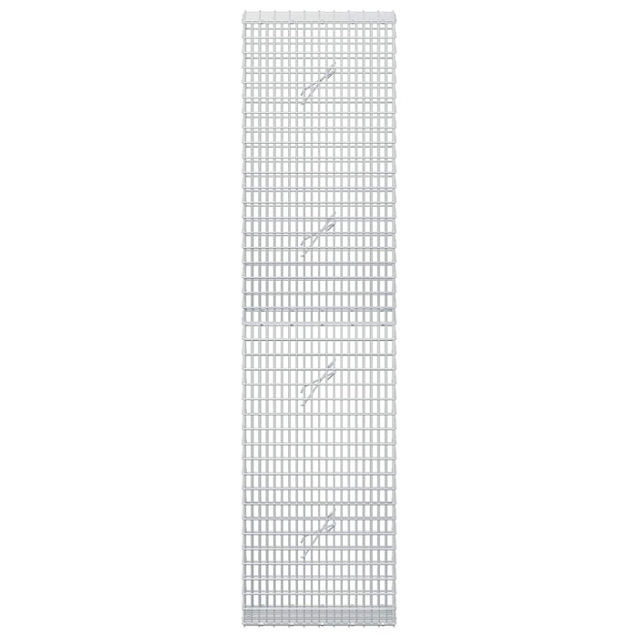 Gabion cu fir de 3,5 mm și plasă de 5x2,5 cm 50x20x200 cm WALTI