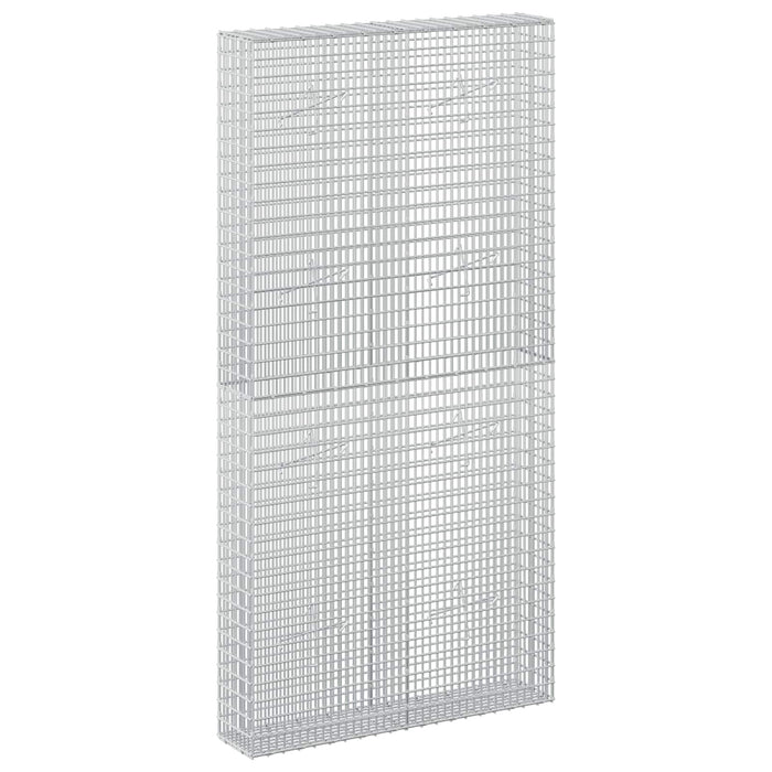 Gabion cu fir de 3,5 mm și plasă de 5x2,5 cm 100x20x200 cm WALTI