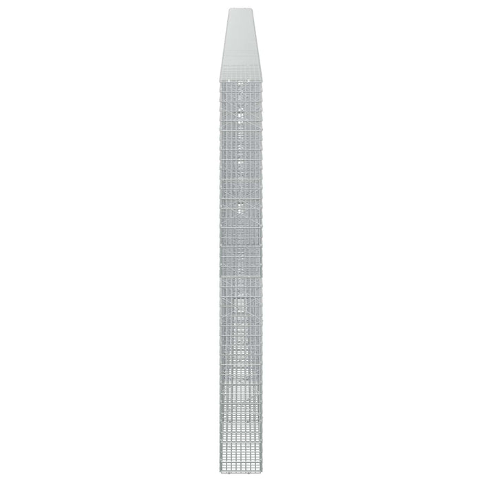 Gabion cu fir de 3,5 mm și plasă de 5x2,5 cm 850x20x200 cm WALTI