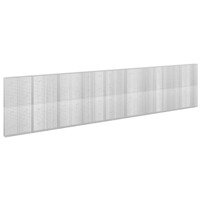 Gabion cu fir de 3,5 mm și plasă de 5x2,5 cm 900x20x200 cm WALTI