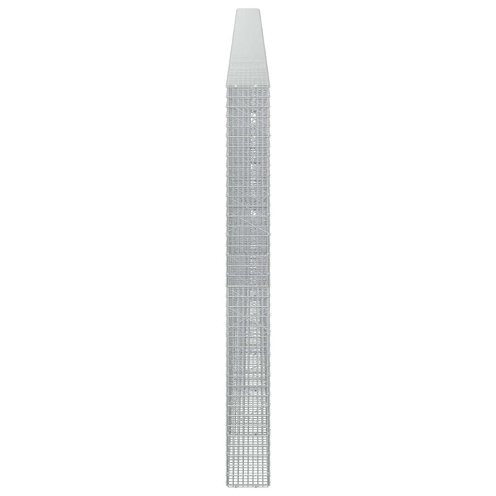 Gabion cu fir de 3,5 mm și plasă de 5x2,5 cm 900x20x200 cm WALTI