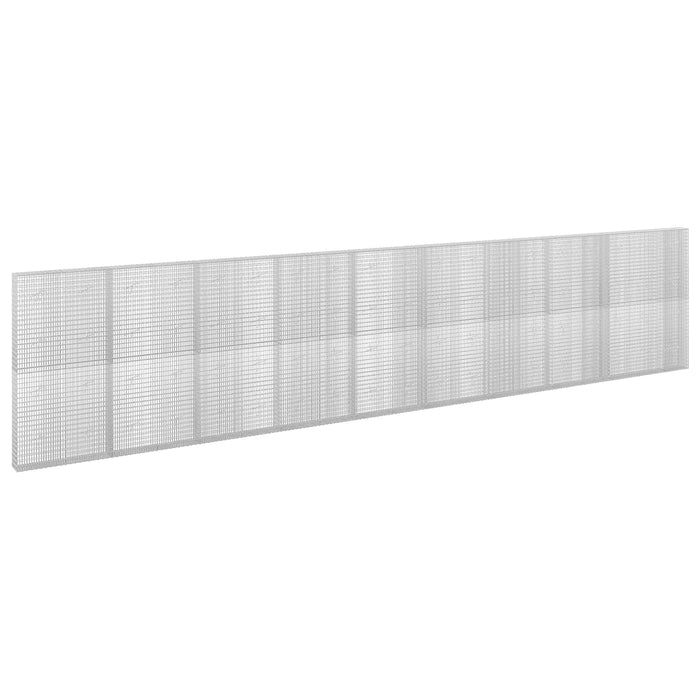 Gabion cu fir de 3,5 mm și plasă de 5x2,5 cm 950x20x200 cm - WALTI WALTI