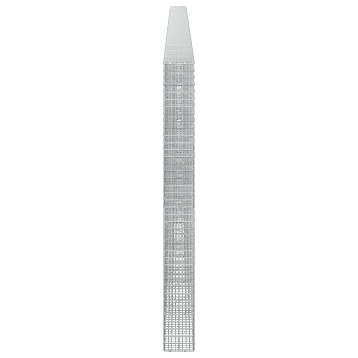 Gabion cu fir de 3,5 mm și plasă de 5x2,5 cm 950x20x200 cm - WALTI WALTI
