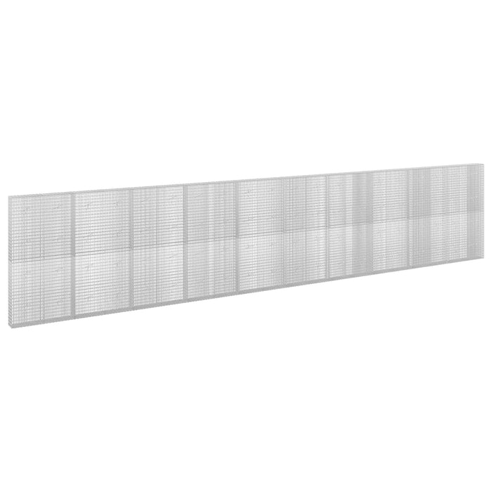 Gabion cu fir de 3,5 mm și plasă de 5x2,5 cm 1000x20x200 cm WALTI