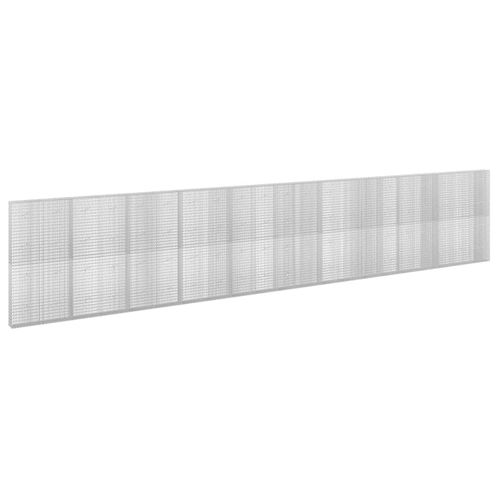 Gabion cu fir de 3,5 mm și plasă de 5x2,5 cm 1050x20x200 cm WALTI