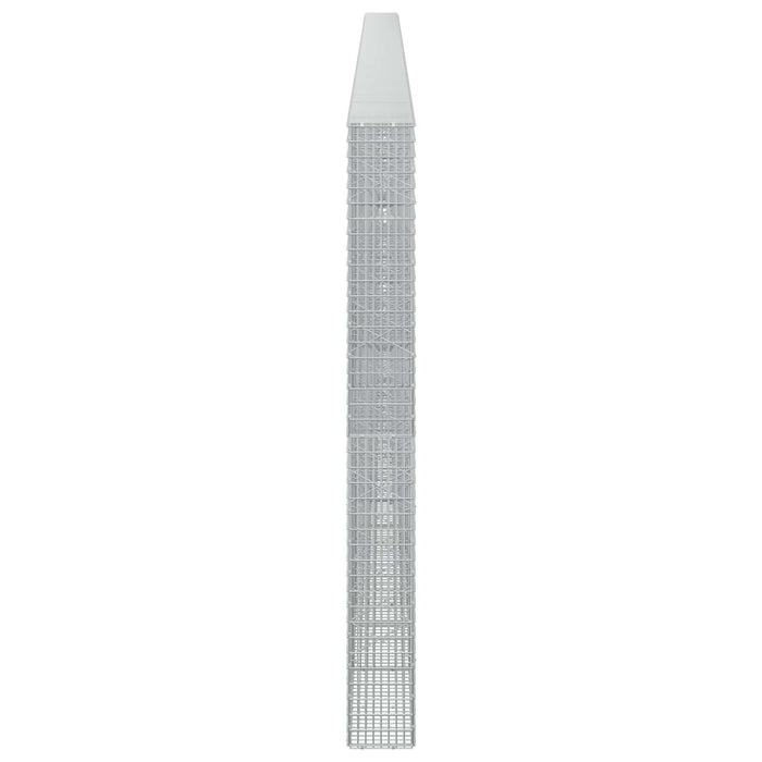 Gabion cu fir de 3,5 mm și plasă de 5x2,5 cm 1050x20x200 cm WALTI