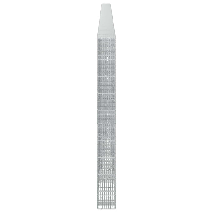 Gabion cu fir de 3,5 mm și plasă de 5x2,5 cm 1100x20x200 cm WALTI