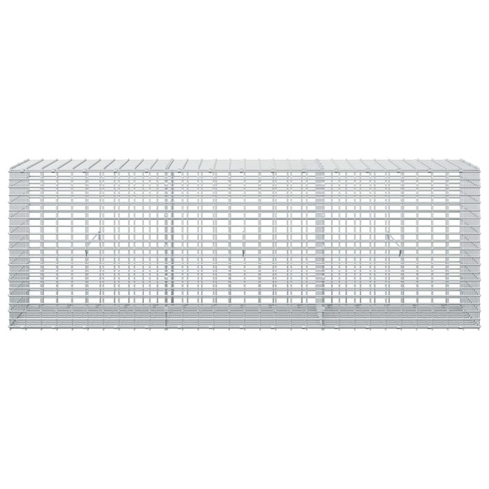 Gabion cu fir de 3,5 mm și plasă de 5x2,5 cm 150x30x50 cm WALTI