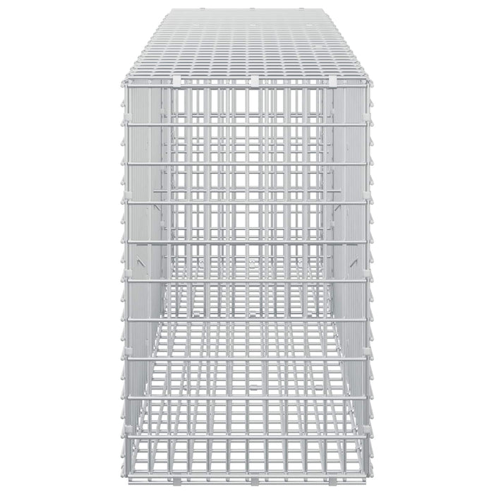Gabion cu fir de 3,5 mm și plasă de 5x2,5 cm 150x30x50 cm WALTI