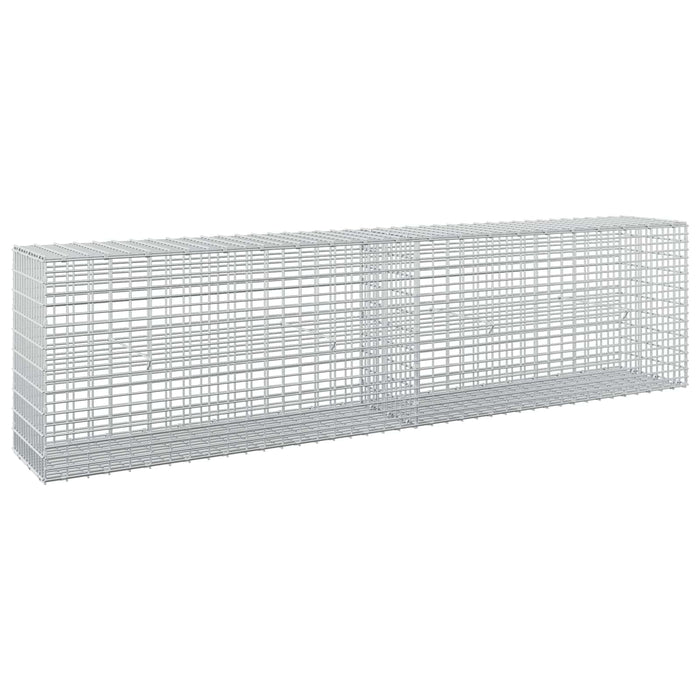 Gabion cu fir de 3,5 mm și plasă de 5x2,5 cm 200x30x50 cm - WALTI WALTI