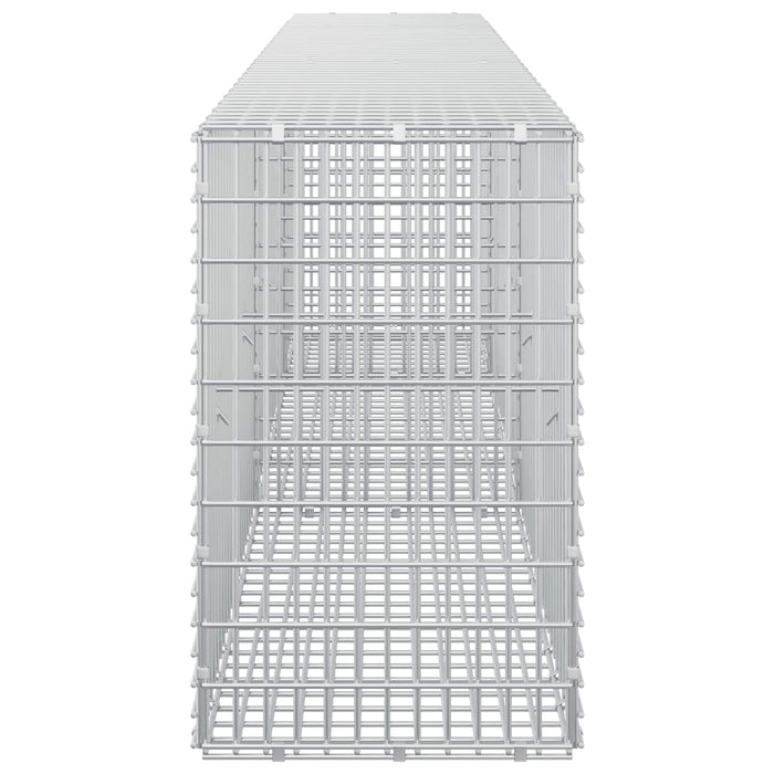 Gabion cu fir de 3,5 mm și plasă de 5x2,5 cm 250x30x50 cm WALTI
