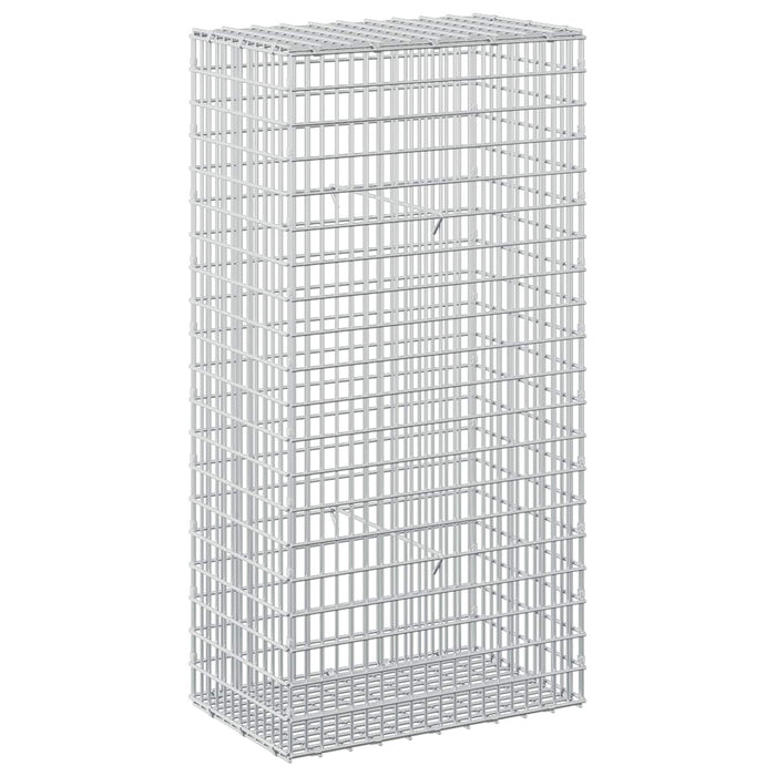 Gabion cu fir de 3,5 mm și plasă de 5x2,5 cm 50x30x100 cm WALTI