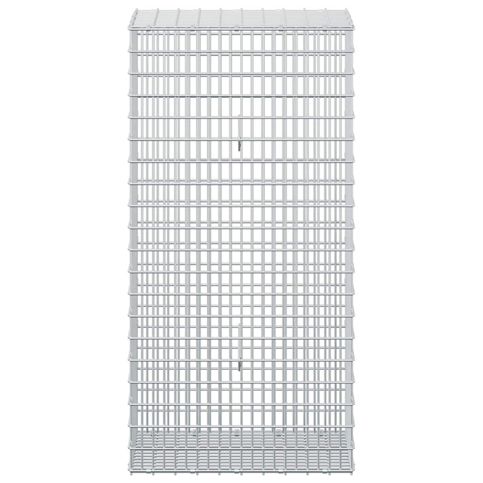 Gabion cu fir de 3,5 mm și plasă de 5x2,5 cm 50x30x100 cm WALTI